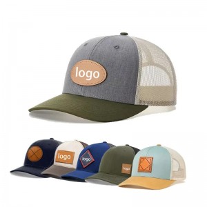 Aangepast Duidelijke Blanco Mesh Borduurdenoodlijdende honkbal Cap Dad Trucker Hat