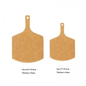 14,5 inch 18inch Voedselveilige glasvezel Wood Aangepaste Design Pizza Cutting Board en Serving Boards Pizza Board