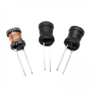 I-vormige inductor-plug-in inductor directe insertie wikkeling I-vormige vermogensinductor in-line I-vormige inductor piek inductor