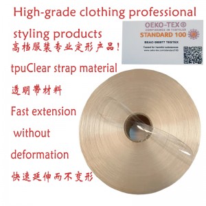 TPU transparante schouderriem