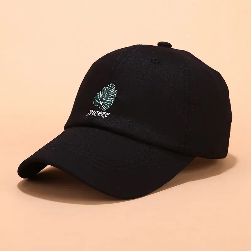 100% katoen op maat 6 paneel papa hoed, geborduurd logo ongestructureerde papa hoed op maat