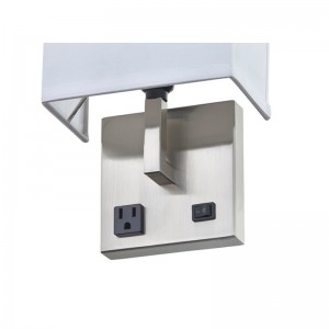 Gastvrijheid Hotel Handwand SCONCE MET GEBOORD NIMELDELING EN HALF RECHTANTE FAARTE SAPEN TOTTICALE TYPISCHE KRACHTER