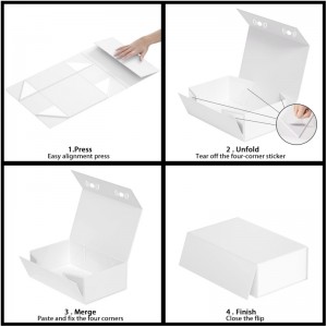 Aangepaste kleur geschenkdoos