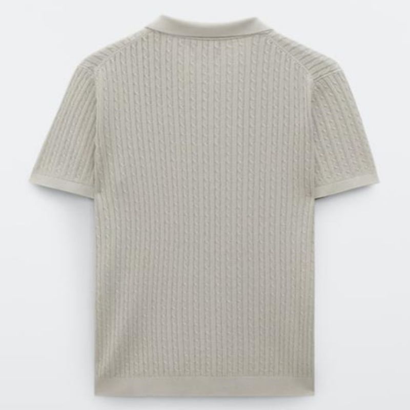 Aangepaste ontwerper zomer korte mouw gebreide pullover cotton heren \\\\\\'s truien