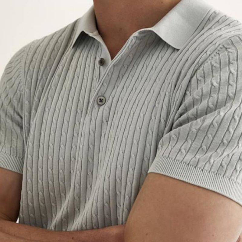 Aangepaste ontwerper zomer korte mouw gebreide pullover cotton heren \\\\\\'s truien