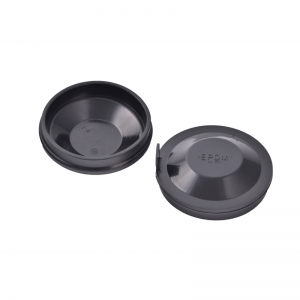Black EPDM autoproplamp rubberafdekking