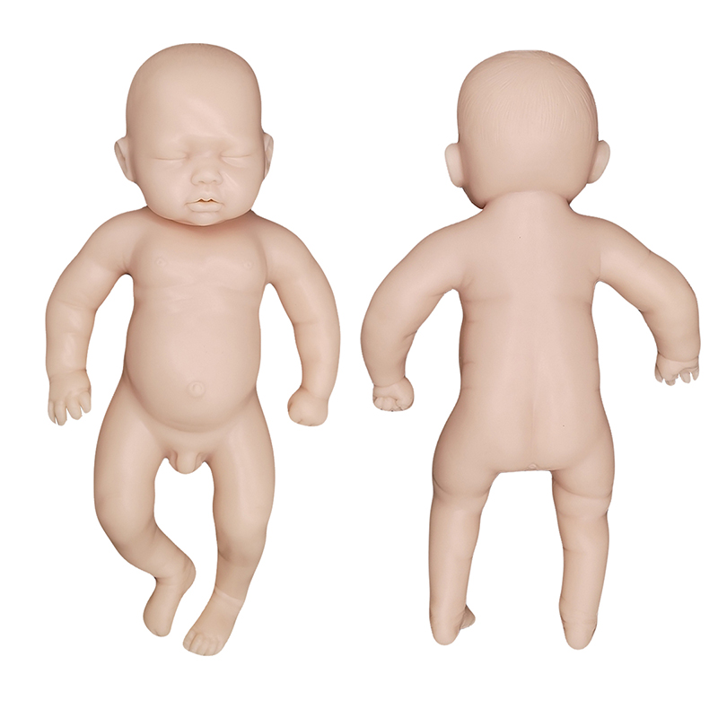High Simulation Reborn Doll The Silicone Material Reborn Baby Sleep Silicone Reborn Doll Realistic (Pre-Make-Up)