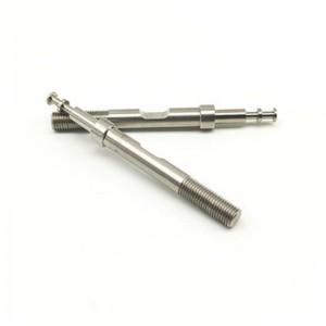 CNC-bewerking van gevormde lange schroeven Medische onderdelen Niet-standaard onderdelen Aangepaste precisieasverwerking