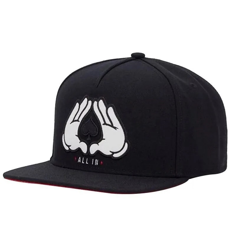 Goedkope kwaliteit aangepaste logo sportkappen verstelbare gewone platte hiphop hoeden 6 paneel blanco snapback honkbal caps