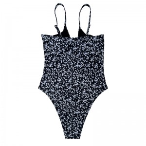 Bloemenprint Sling Hollow Out Swimsuits
