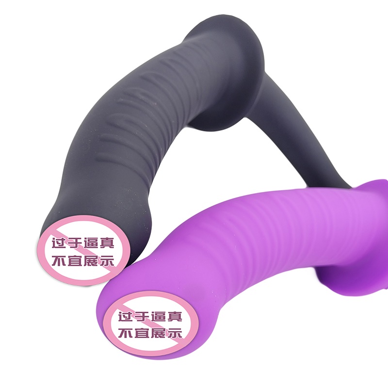 819 Lesbian Dual Head Purple/black volwassen seksspeeltjes dubbele dildo penetratiekop dubbele zijde eindigde dildo voor paren vrouwen homo