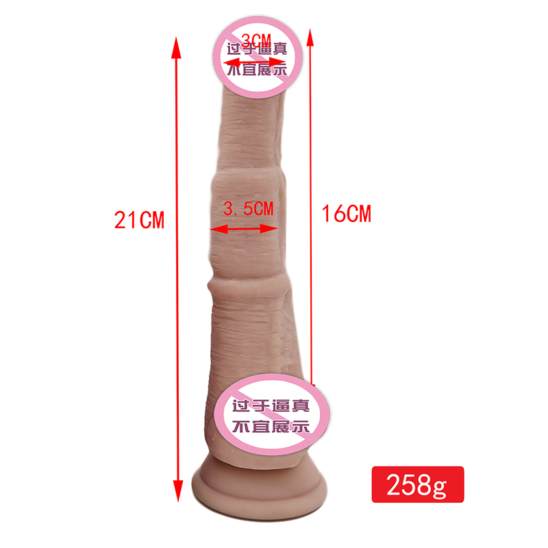 877 Realistische dildo siliconen dildo met zuignap g-spot stimulatie dildo's anale seksspeeltjes voor vrouwen en paar