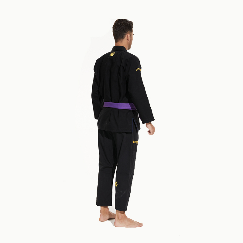 Factory Direct Groothandel Gebruikersvriendelijk zwart uniform judo-gi judo gi Braziliaanse jiu jitsu gi met ademende stof