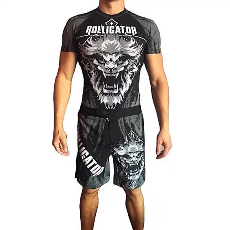 Groothandel Supper Betere leverancier van aangepaste premium heren Rash Guards BJJ Nogis, Jiu Jitsu Gi Rash Guard