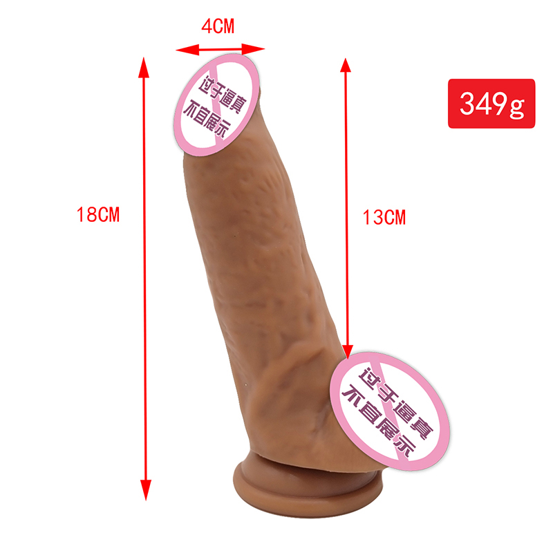 862 Realistische dildo siliconen dildo met zuignap g-spot stimulatie dildo's anale seksspeeltjes voor vrouwen en paar