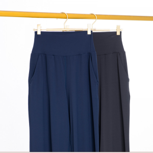 Pocket Wide-pijten losse yogabroek