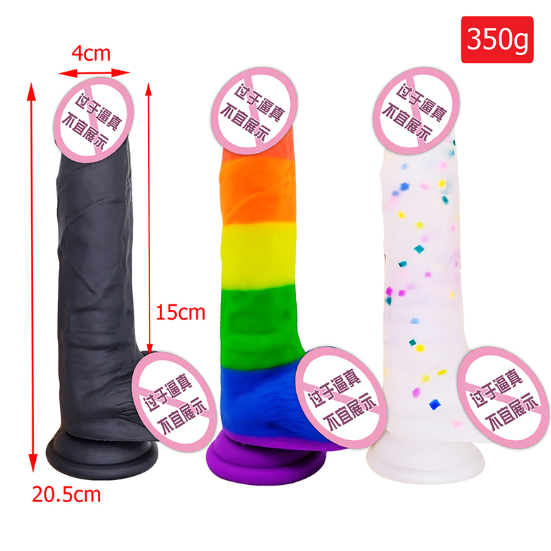 806 Penis Uitvanging Telescopische stuwkracht kristal para mujer penis hond enorme anale dildo sex speelgoed grote lange realistische dildo voor vrouwen