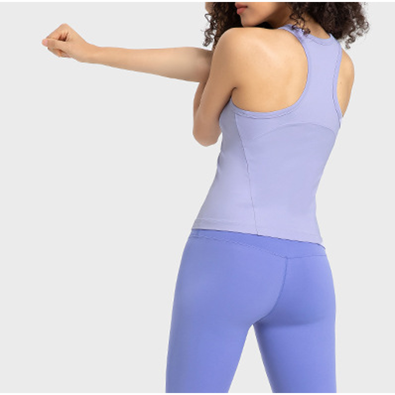 Onek i-vorm strak yoga-vest