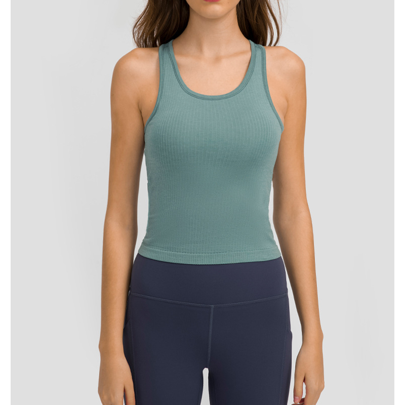 Onek i-vorm gevormd yoga-vest