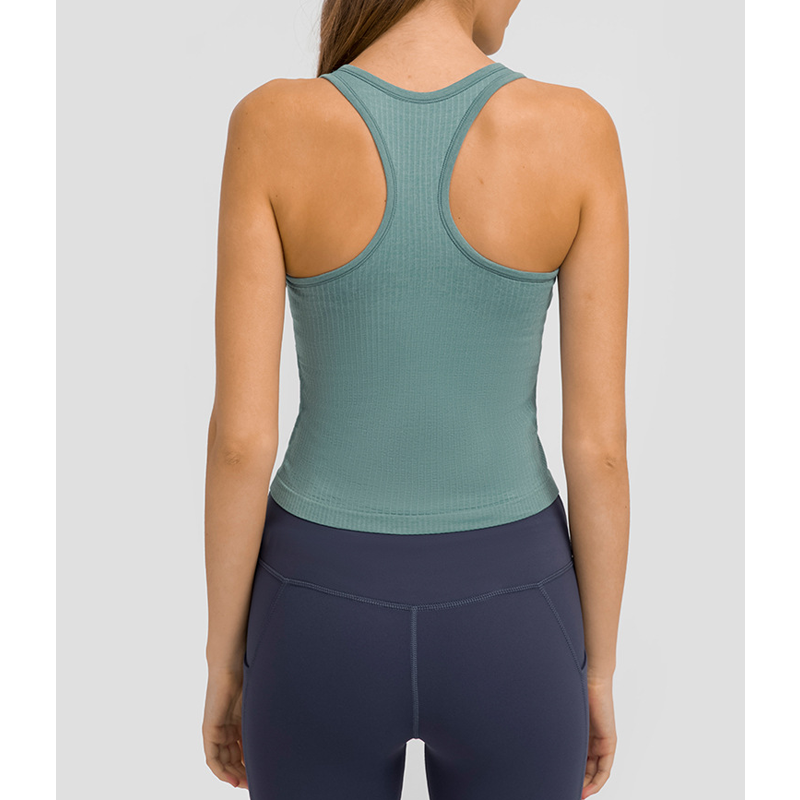 Onek i-vorm gevormd yoga-vest