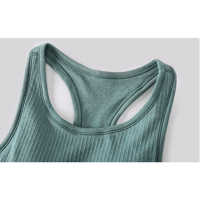 Onek i-vorm gevormd yoga-vest