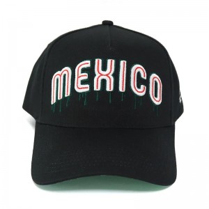 Groothandel lopende katoen Custom 3D Borduurwerk gestructureerd Een kader honkbalhoed 5 paneel sport honkbalhoeden voor mannen vrouwen