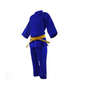 Snel levering duurzame judo gi promotie bjj gis jiu jitsu gi 100% katoen ademende stof judo gi