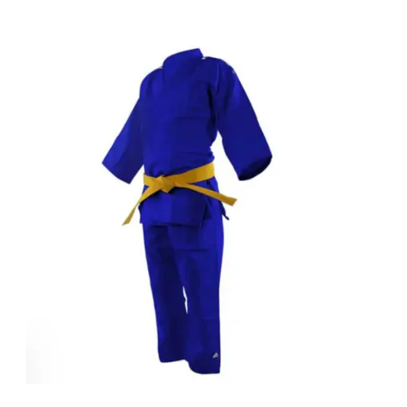 Snel levering duurzame judo gi promotie bjj gis jiu jitsu gi 100% katoen ademende stof judo gi