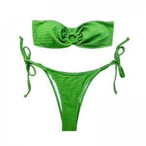 Tie Tube Top Ring Ring Swimsuits