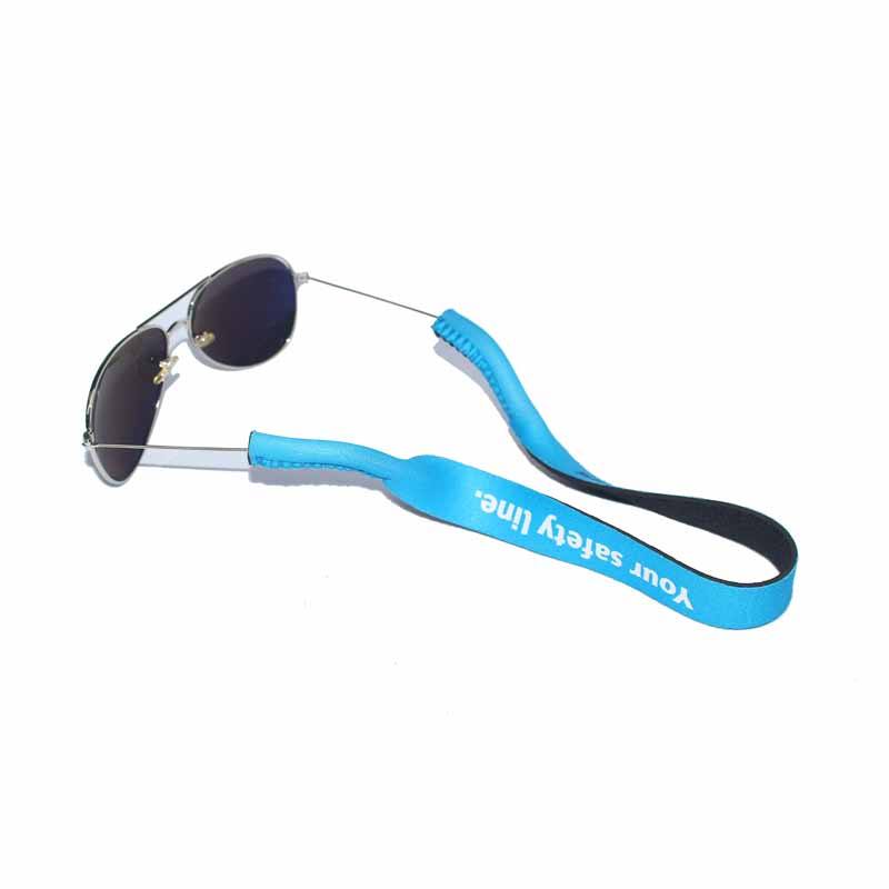 Promotioneel geschenk aangepaste print logo verstelbareneopreen zonnebrillen riemglazen sportbandbanden