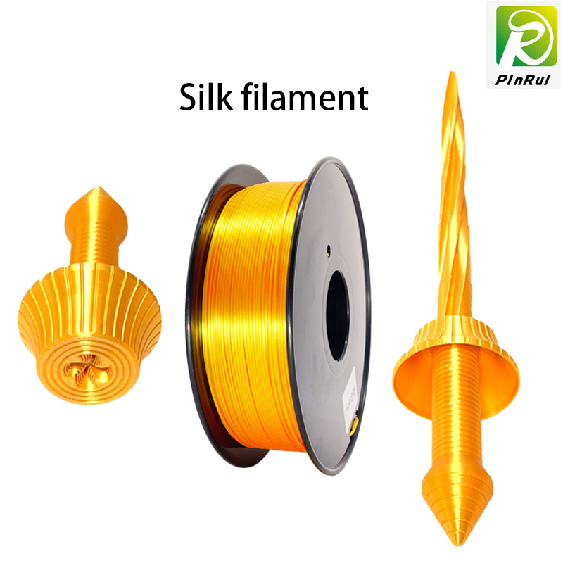 Pinrui 3D-printer 1.75mm Silk PLA-filament voor 3D-printer