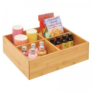 Bamboe opbergkast keukenkast