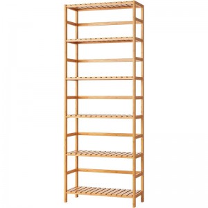 6 Tier Bamboo verstelbaar rek