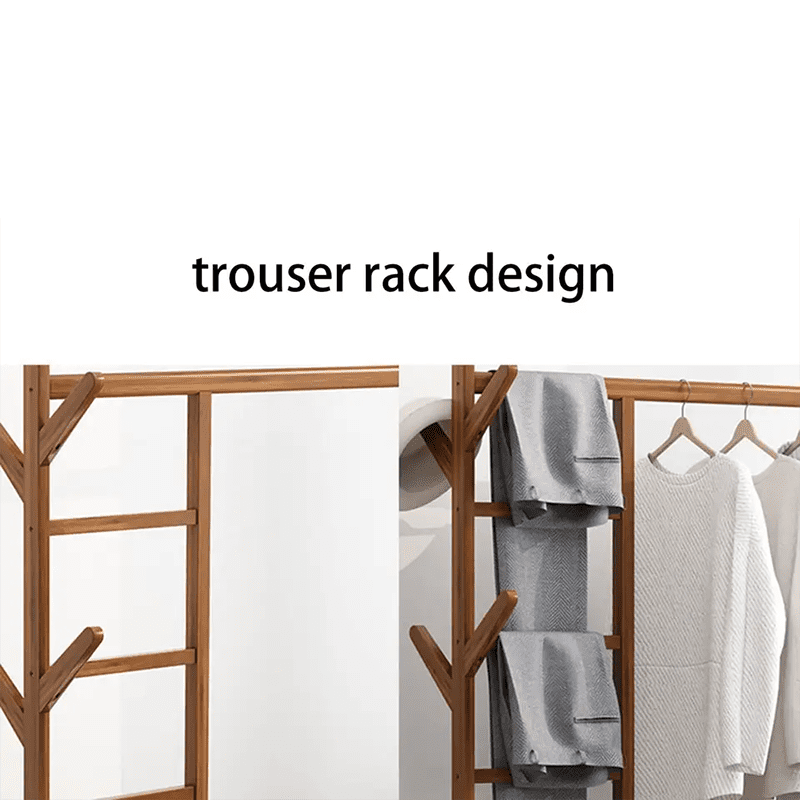 Duurzaam display onafhankelijke hangers afwerking woonruimte bamboe jas hangers