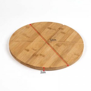 Bamboo Pizza Round Cutting Board