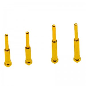 Messing contactpen veer pogo pin voor elektronisch product