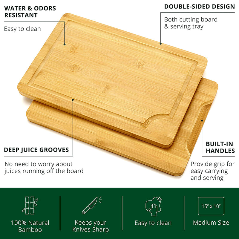 Bamboo Kitchen Barbecue Chopping Board