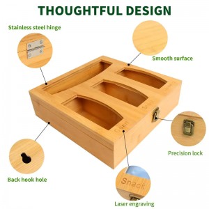 Bamboo ritssluiting opslag