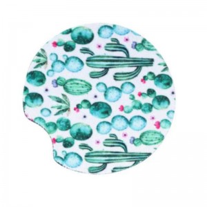 Hoogwaardige fabrieksprijs Neopreen Auto Coaster Sublimatie Blanco Anti Slip Table Cup Mug Mats