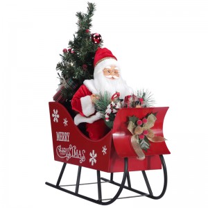 Tm-95113 50*27*60 Santa Claus met Sleidge