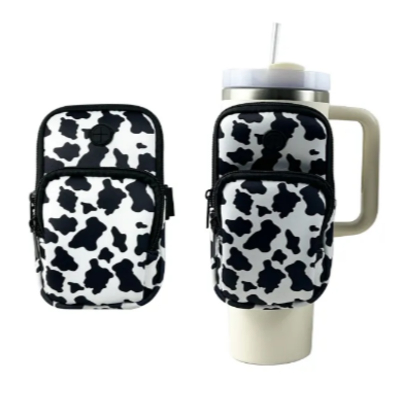 Neopreen waterfles zakje voor 40 oz 20 oz 30oz, damesgymnasaccessoires met verstelbare riem
