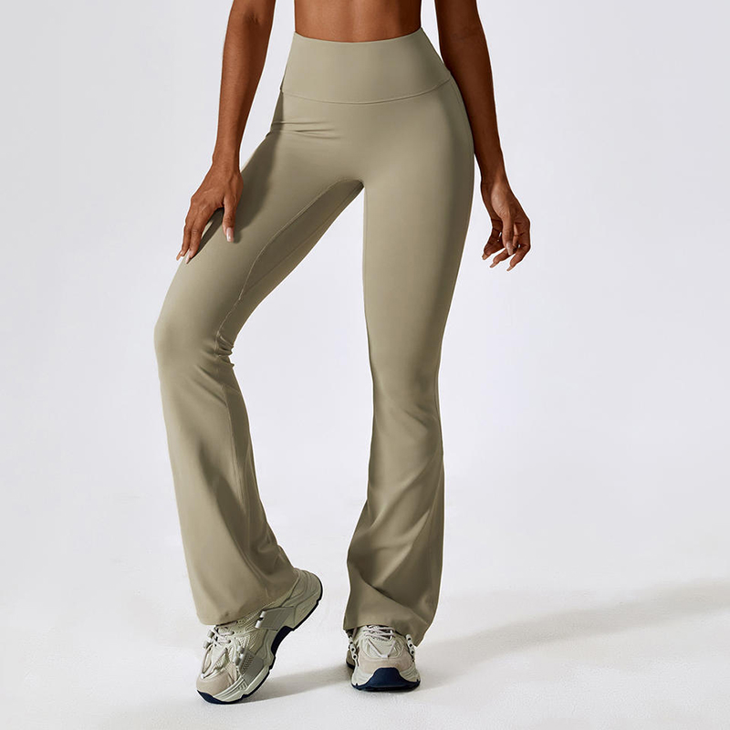 SC101110 Scrunch Butt Flare Leggings Yoga -broek voor vrouwen Butt Tifting Leggings Sports Flaar La Vared Yoga Pants