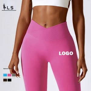 SC10122 BOOTY PANK DRAMEN VROUWEN \\\\ \'s Butt Tifting Yoga Leggings v Shape Dames Yoga Pants Active Wear Leggingsnaadloos