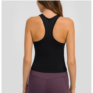 SC102510 Fitness Crop Tank Top Women \\\\ \'s t-shirts rib tanktop vrouwen yoga gym fitness workout tank vest top kleding