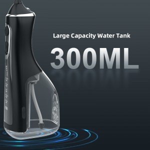 Oplaadbare tandheelkundige zorg afneembaar schoonbare watertank Draadloos waterflosser voor tanden tandvleesbeugels