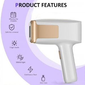 IPL -uitharding van hoge kwaliteit draagbaar apparaat Home Gebruik IPL Hair Removal Machine -apparatuur