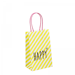 Handpapier zak papier kraft tas papieren tas cadeau met bolsa\'s aangepaste afdruk papieren zak