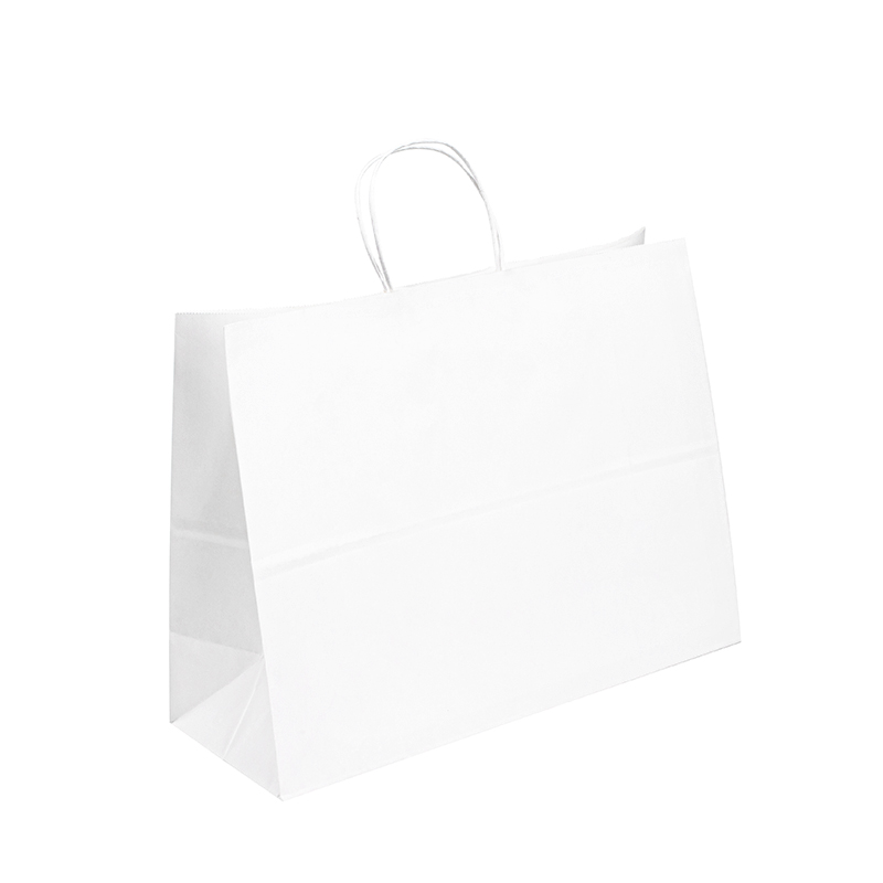 Kraft Paper Shop Bag Paper cadeauzakken met handgrepen klein winkelfeestje papieren zak op maat