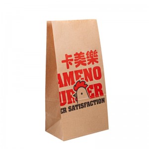 Niet -gecoat voering Voedselgrade wegwerpbare kraftpapierverpakkingszakken