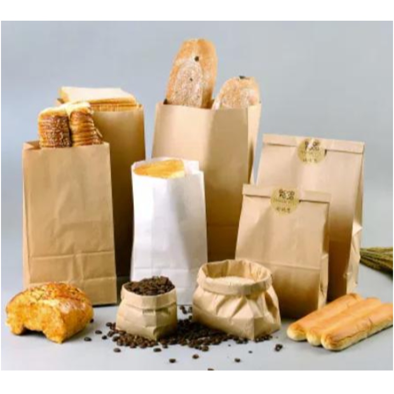 Aangepaste voedselkwaliteit Hoge kwaliteit Aangepaste draagtas Meelpakpaktas Recycle -zakken